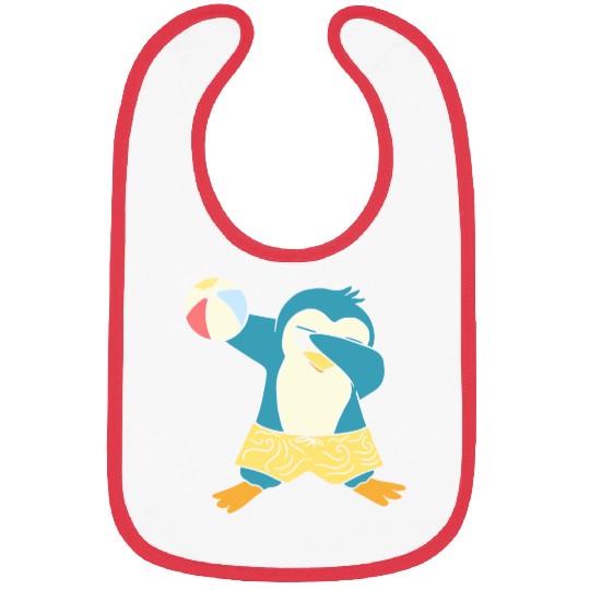 Penguin Pool Party Inflatable Sphere Water Ball Bibs