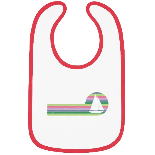 Sailor Sunset Sailboat Skipper Captain Sailing Bibs