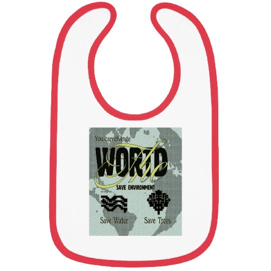 What We Save Save Us - Save Our Planet Bibs