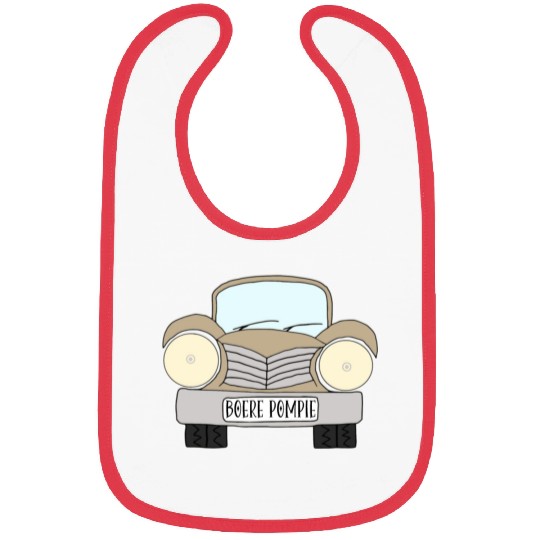 Old Car Khaki Boere Pompie Afrikaans Bibs