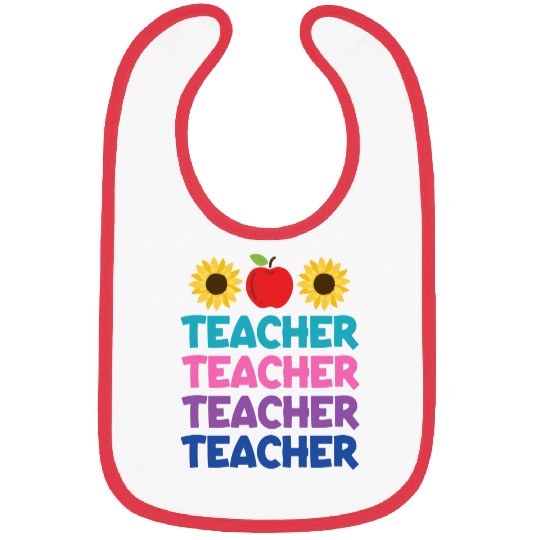 Funny Teacher svg, Teacher Appreciation svg, Kinde Bibs