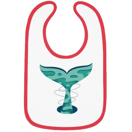 Whale Tail Bibs