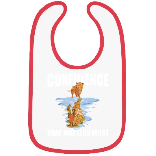Tiger Cub Confidence Matter Most Bibs