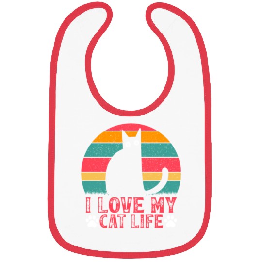 Funny Cat Meme Cat Owner Cat Lover I Love My Cat L Bibs