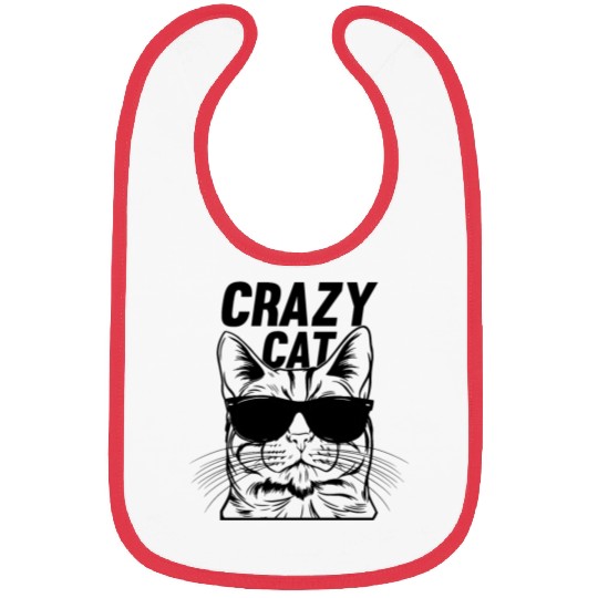 Cat Lover Funny Cat Meme I Crazy Cat Bibs
