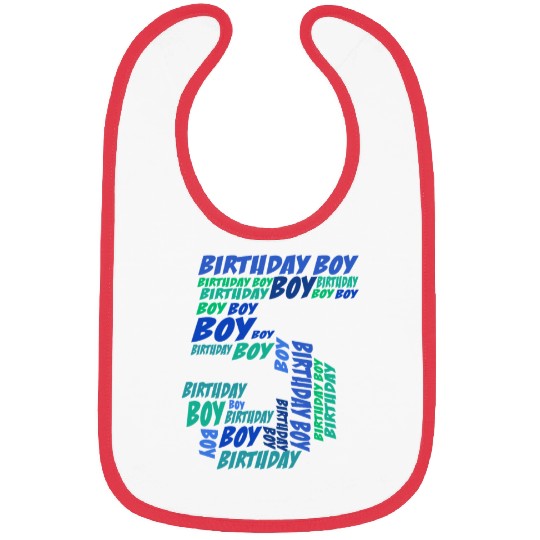Birthday Boy 5th Birthday | Boys Birthday Bibs |