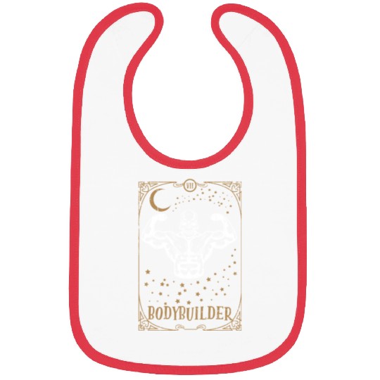 Gym Muscle Tarot Card Occult Club Gothic Bibs