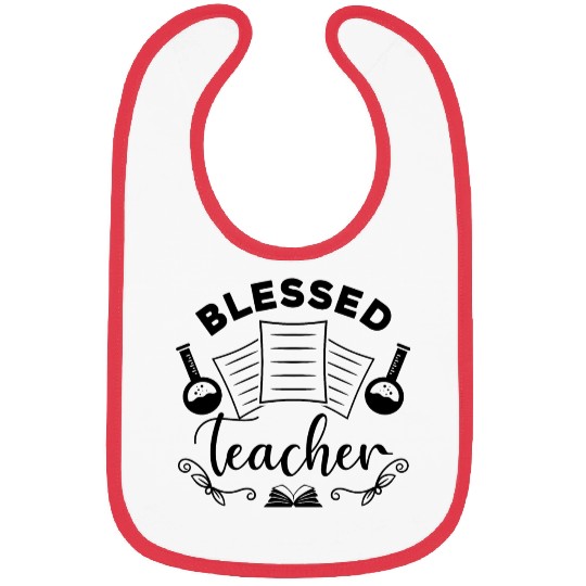 Blessed Teacher Bibs