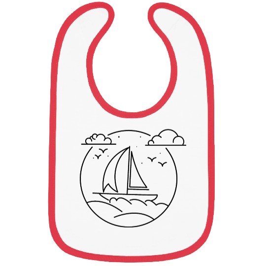 Sail boat Bibs