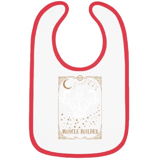 Gym Tarot Card Occult Club Gothic Muscle Bibs