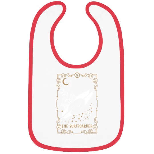 Tarot Card Occult Club Gothic Surfer Surfboard Bibs