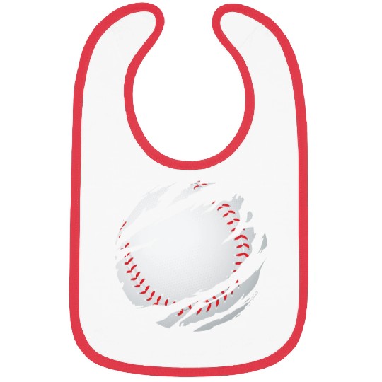 Baseball Lover Bibs