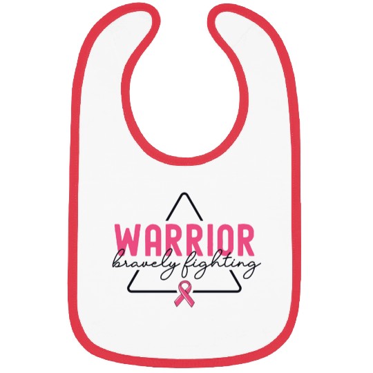 Matching Breast Cancer Awareness Pink Ribbon Bibs