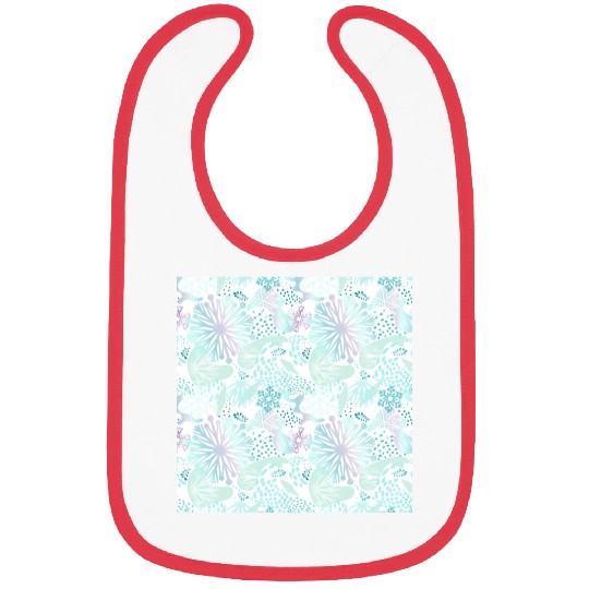 Abstract Winter Pattern Bibs