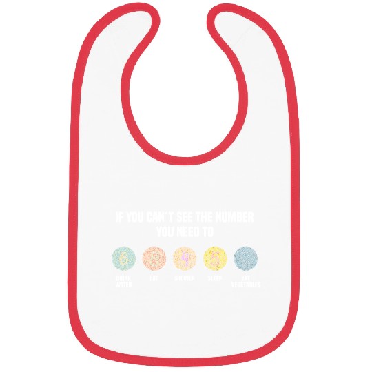 Ishihara Numbers - Eat Vegetables Bibs