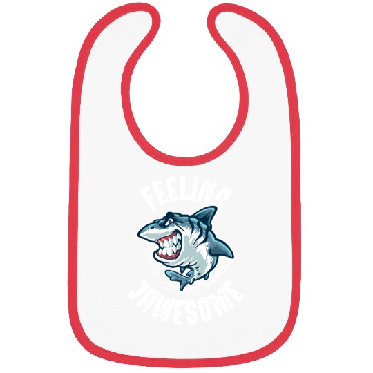 Feeling Jawesome, Shark, Sharks Bibs