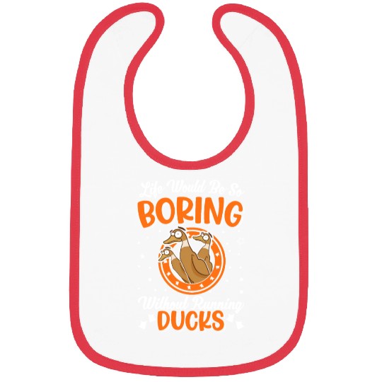 Indian Runner Duck Bottle Bibs