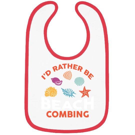 Dirt Fishing - I'd Rather Be Beachcombing Bibs
