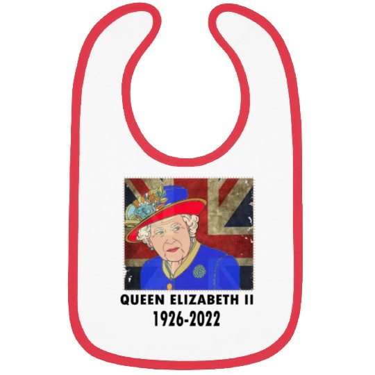 Queen Elizabeth II - rip Queen Elizabeth II - rest Bibs