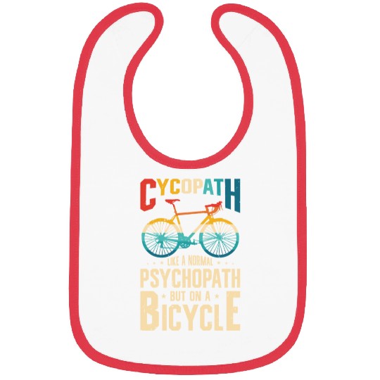 Funny Cycling Riders Cyclist Bicycle Mountain Bibs