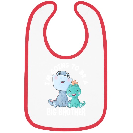 First Time Brother Child Son Offspring Bibs