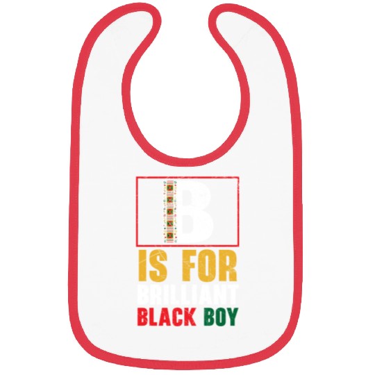 B Is For Brilliant Black Boy Black History Month Bibs
