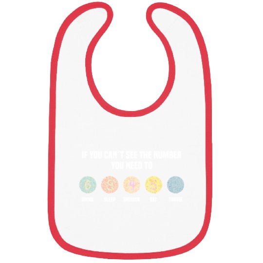 Ishihara Numbers - Travel Bibs