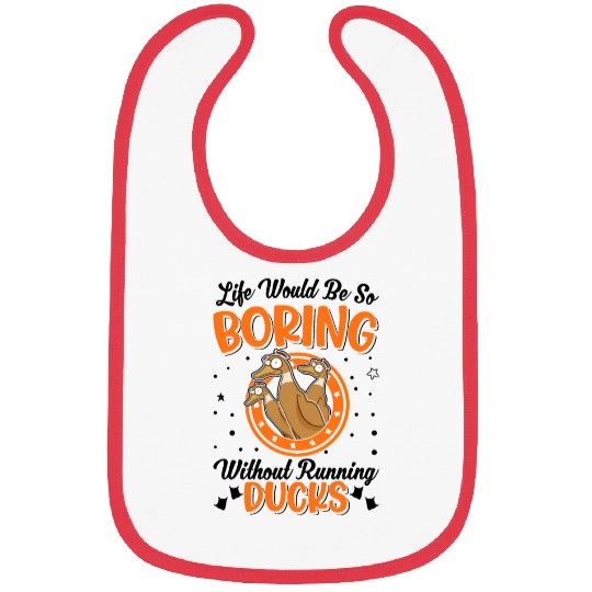 Indian Runner Duck Bottle Bibs