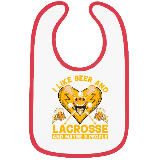 I like beer and Lacrosse and maybe 3 People Bibs