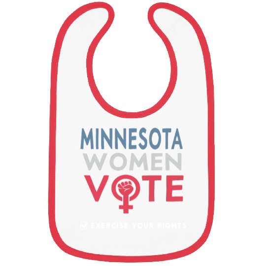 Minnesota Women Vote Voter 2022 Election Feminist Bibs