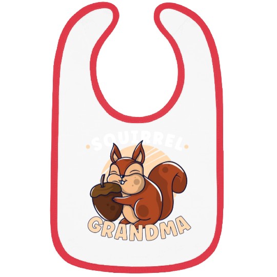 Funny Squirrel Fan Squirrel Lover Chipmunk Addict Bibs