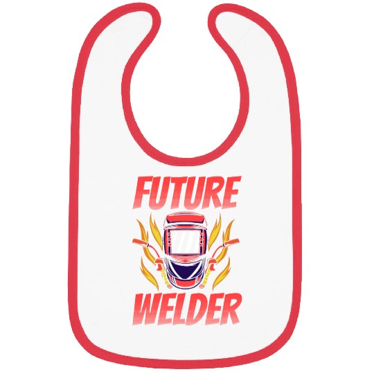 Welder Welding Vintage Future Bibs