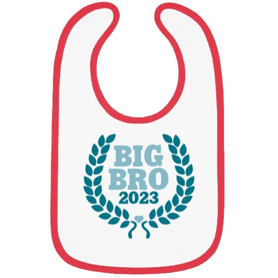 Big Bro 2023 - Big Brother Baby Birth Boy Gift Bibs