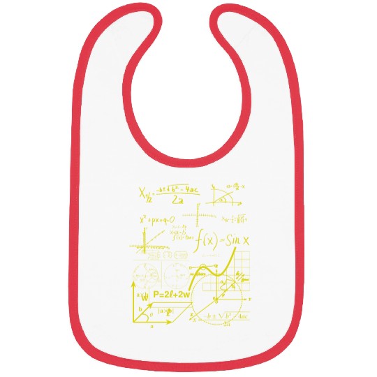 Math formula Design Bibs
