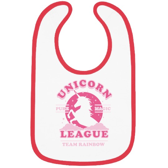Unicorn League Bibs
