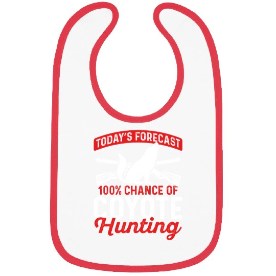 Coyote Trapping Coyote Hunting Yote Hunting Gift Bibs