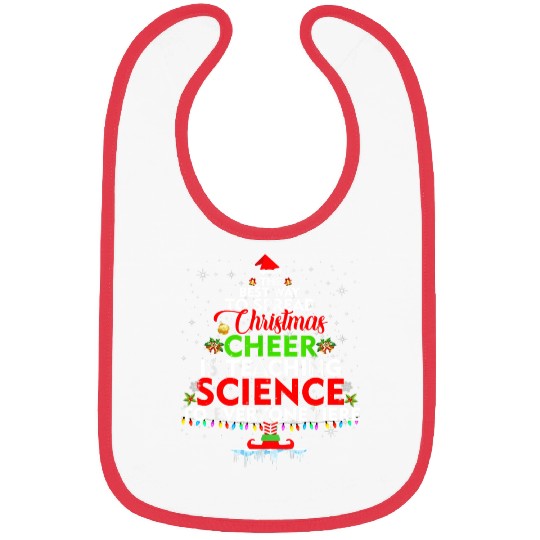 Science Christmas tree Bibs