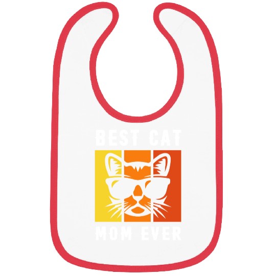 Cat Mom Bibs