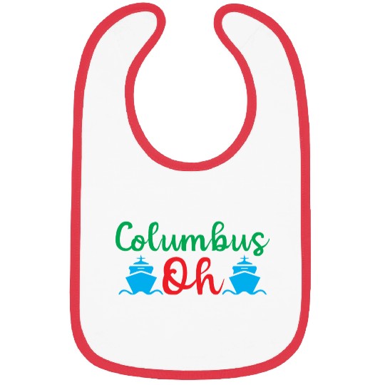 Happy Columbus Day classic Bibs