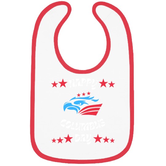 Happy Columbus Day classic Bibs