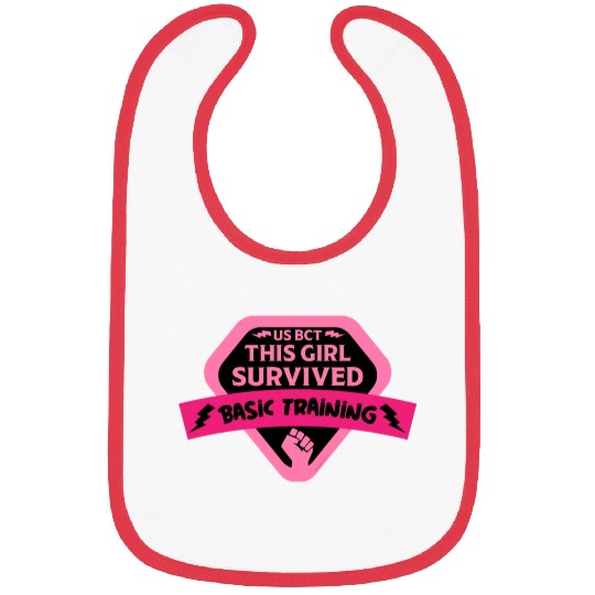 US BCT Graduation Gifts - Boot Camp Gifts For Her Bibs