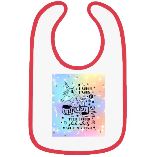Unicorn Bibs