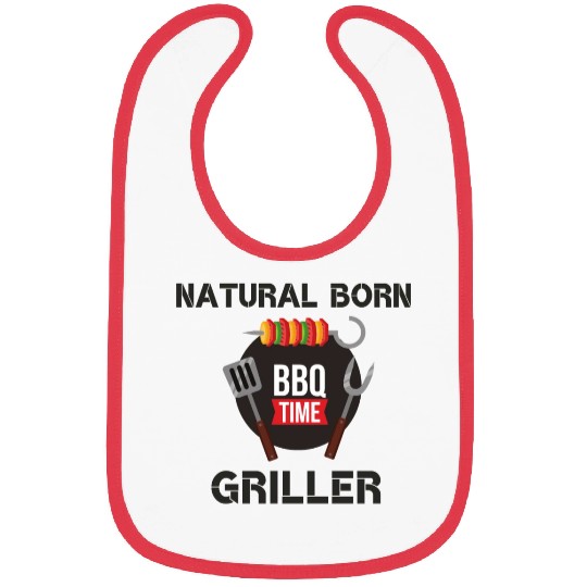 NATURAL BORN GRILLER Bibs