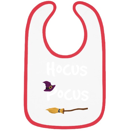 Hocus Pocus Halloween Witch Bibs