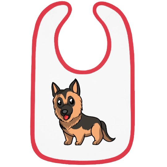 Dog German Shepherd Bibs