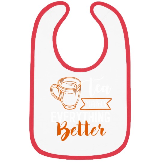 Tea Makes All Better, Tea Lovers Bibs