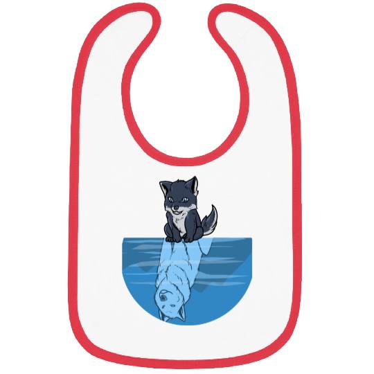 My Future Wolf Bibs