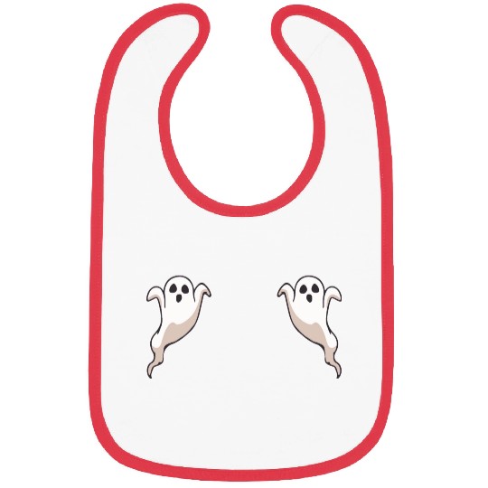 Halloween Ghost Bibs