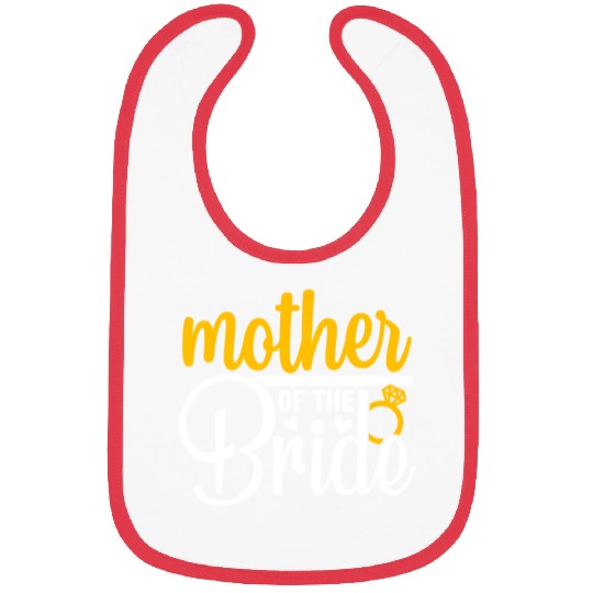 Mother Of The Bride Wedding Party Matching Gift Bibs