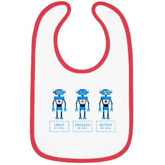 Input No Evil Process No Evil Output No Evil - Bibs